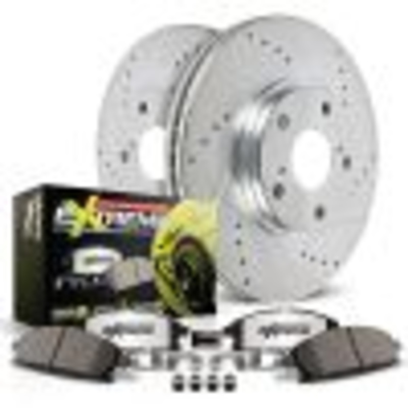 PowerStop Power Stop 13-14 Audi A8 Quattro Rear Z26 Street Warrior Brake Kit