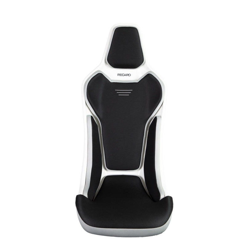 Recaro RCS Ergonomic Seat - White/Black Glass Mesh (3 Point Belt)