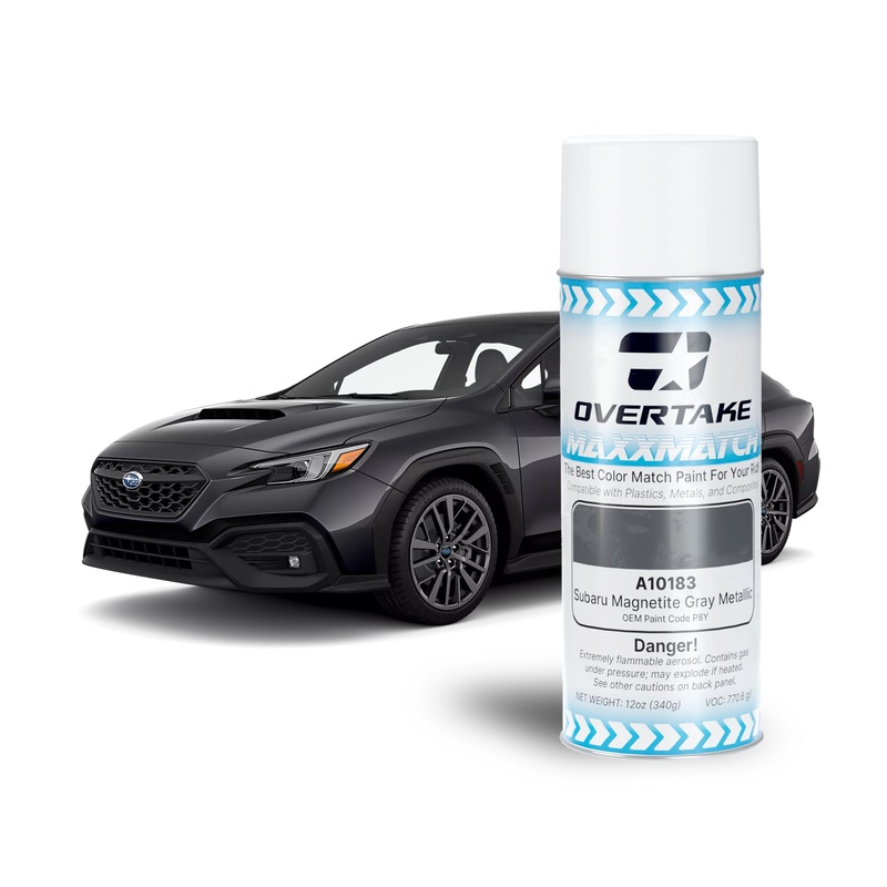 Overtake MaxxMatch Paint - Subaru Magnetite Grey Metallic P8Y 12oz. Can | A10183