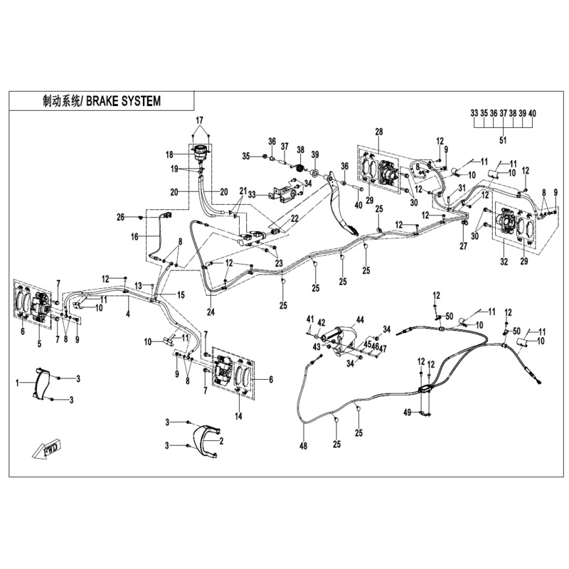 Wire Box Bracket by CF Moto