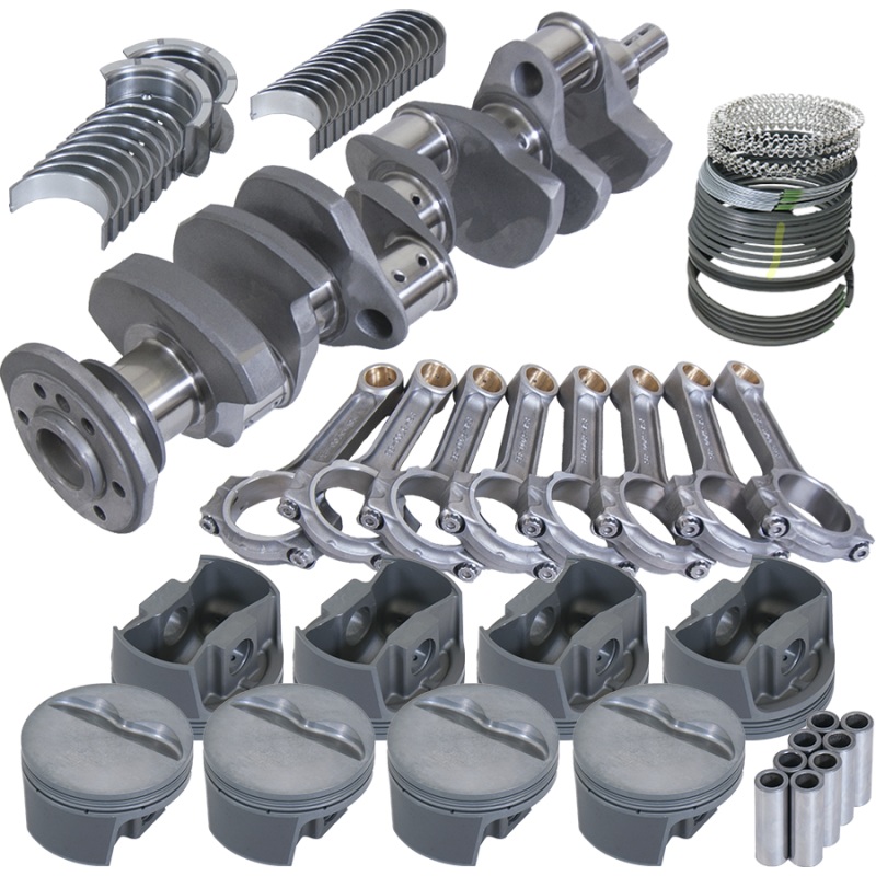 Eagle Chevy 350 3.750in Crank 5.700in I-Beam Rods -5cc Flat Top 4.060in Pistons Rotating Assembly