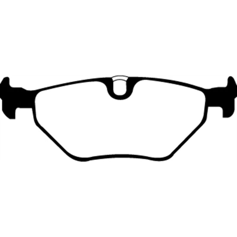 EBC 01-03 BMW 525i 2.5 (E39) Greenstuff Rear Brake Pads