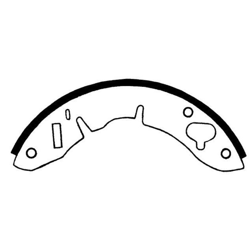 Porterfield Brake Shoes for 1969 AUSTIN MINI COOPER S