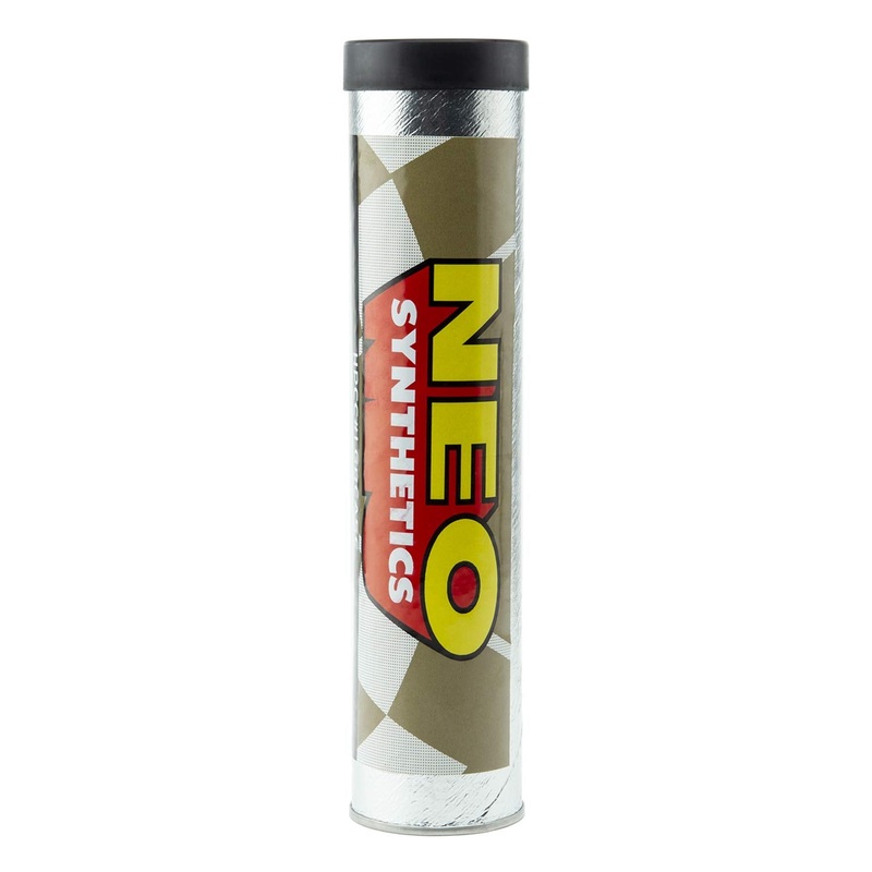 NEO Synthetic High Performance Calcium Complex Grease 14oz Gun Tube w/ Black Cap, No Tip ***CARDBOARD GREASE GUN TUBE**