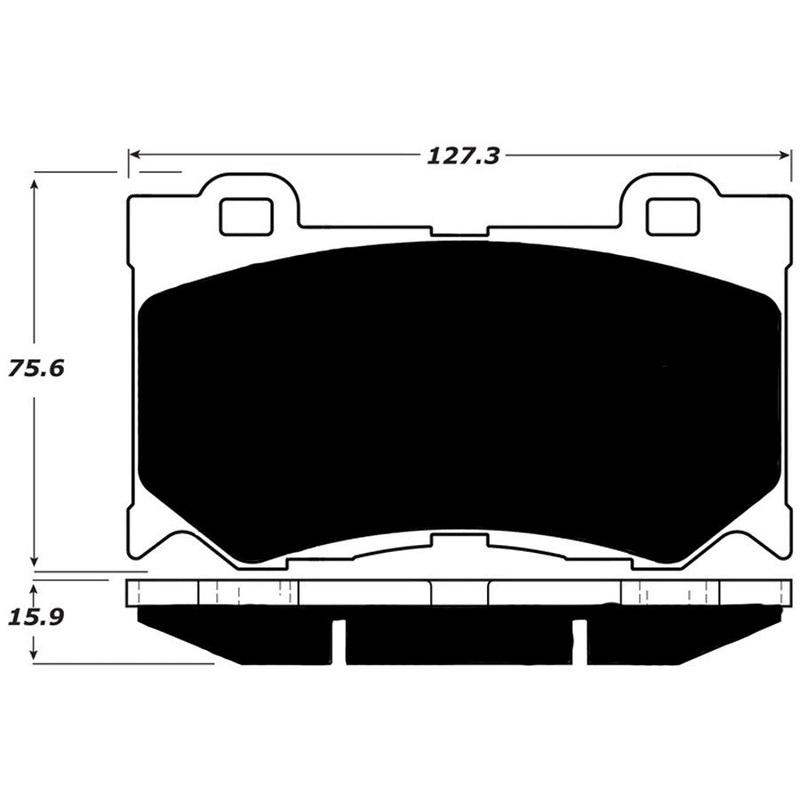 Porterfield Brake Pads for 2014 NISSAN 370Z Sport