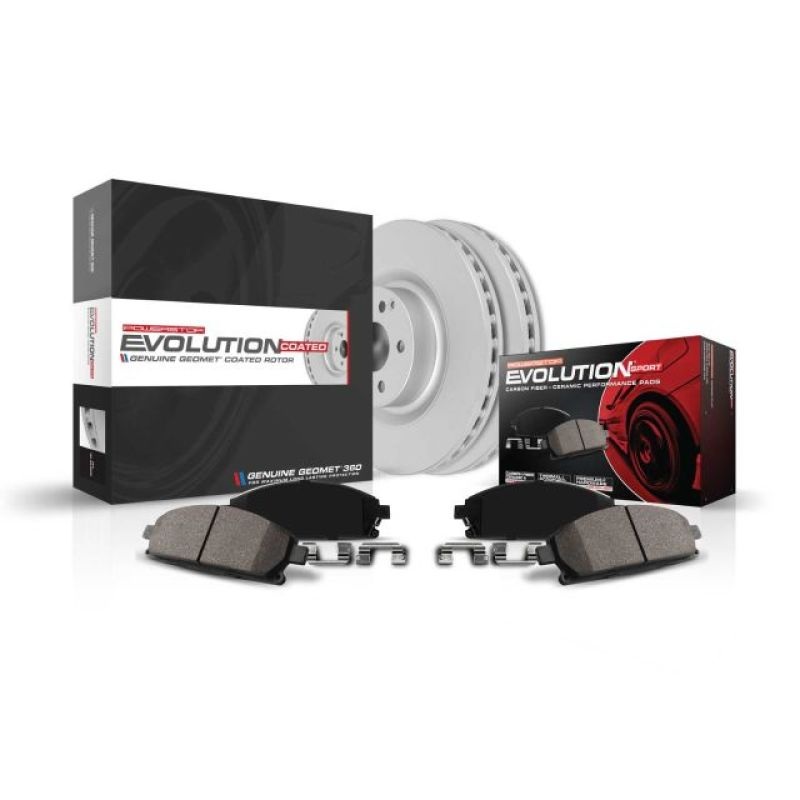 PowerStop Power Stop 13-15 Jaguar XF Front Z23 Evolution Sport Coated Brake Kit