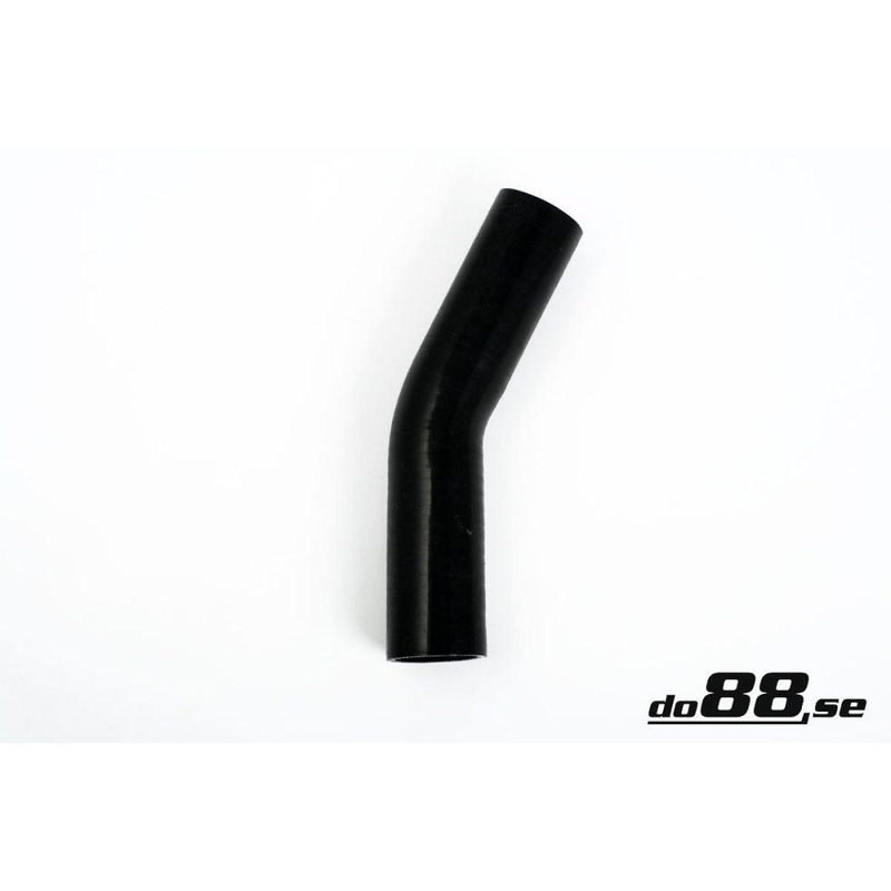 Silicone Hose Black 25 degree 1,125'' (28mm)