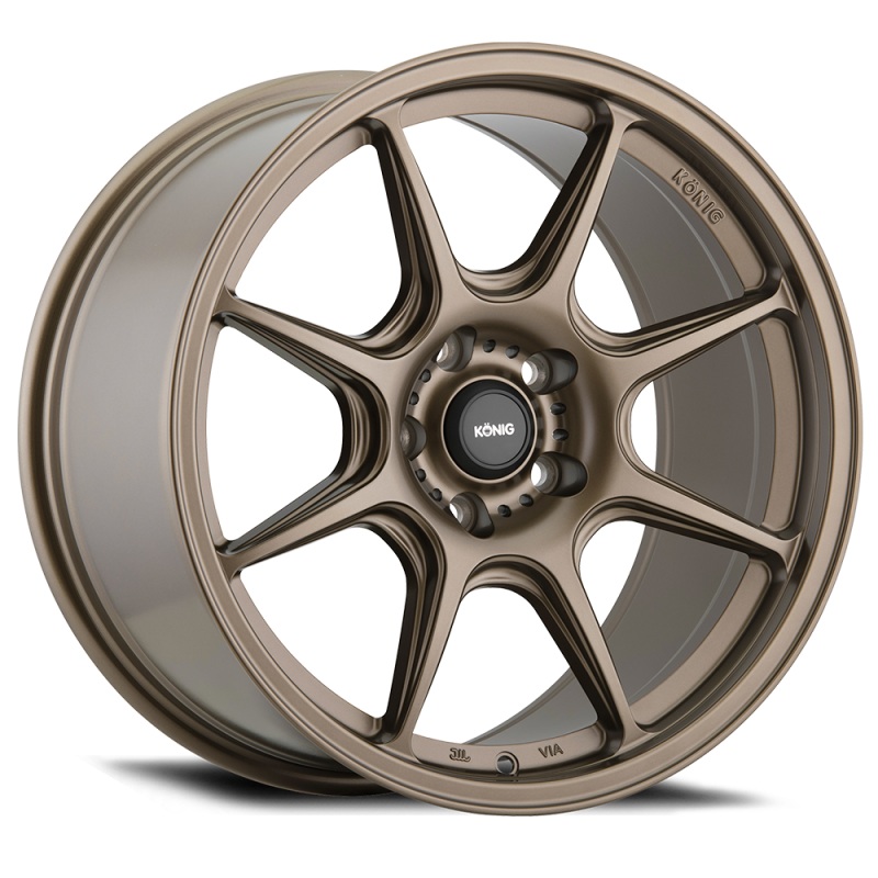 Konig Lockout 18x8.5 5x108 ET43 Matte Bronze