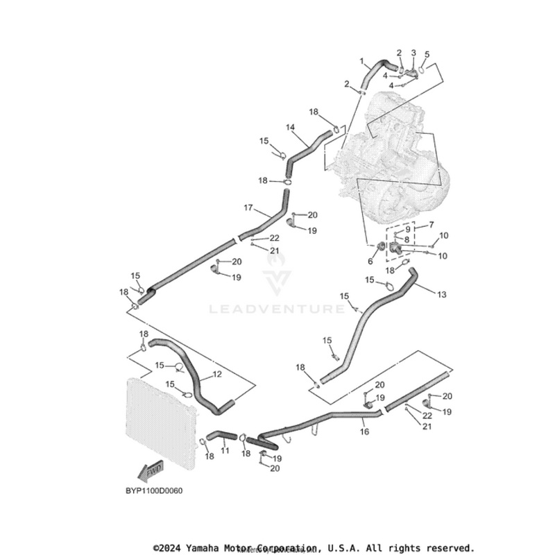 Water Pipe by Yamaha