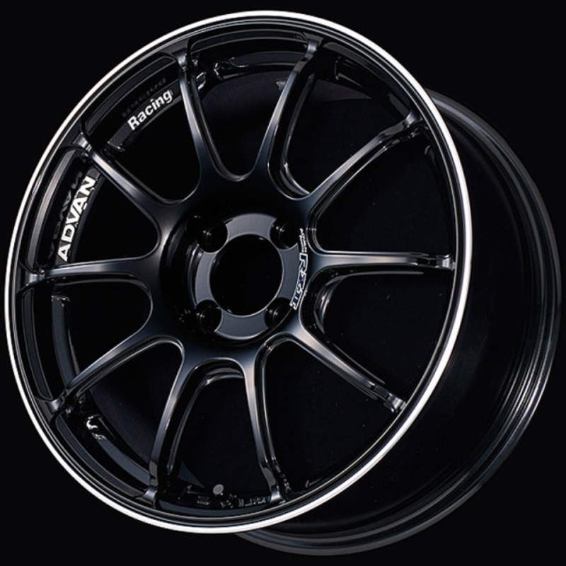 Advan RZII Wheel - 16x7.5 +40 | 4x100 | Racing Gloss Black & Ring