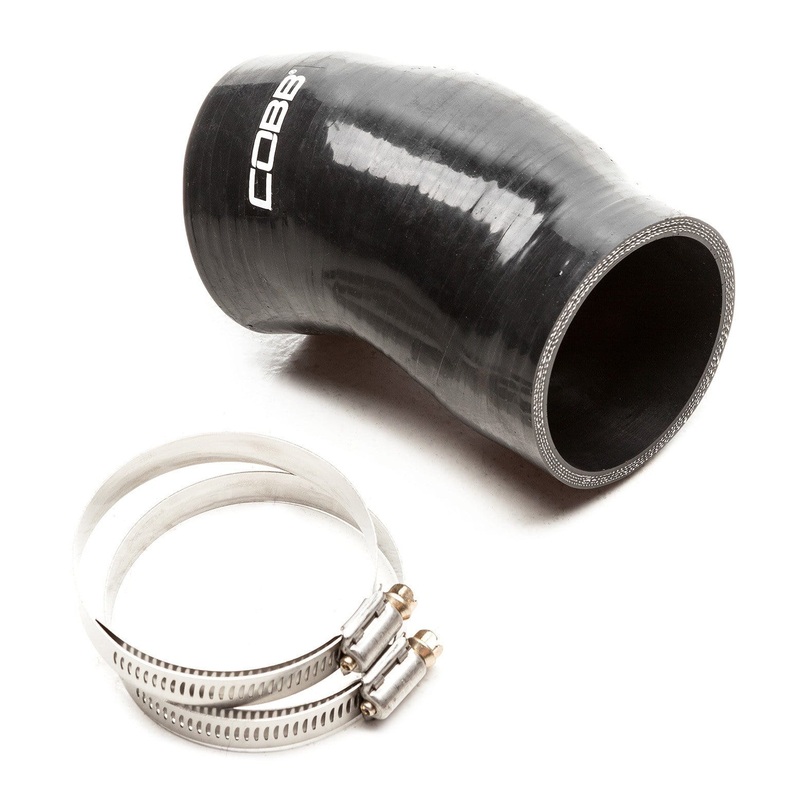 Cobb [08-17 WRX, 05-09 LGT / 2.5GT] Black Silicone Top Mount Intercooler Coupler | 724455