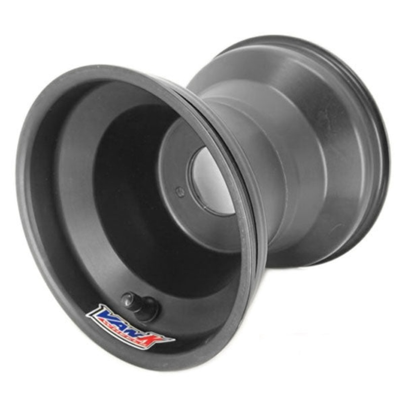 Van-K 6" Black P-ZERO Diameter One Piece 10" x 6" American Pattern Wheel