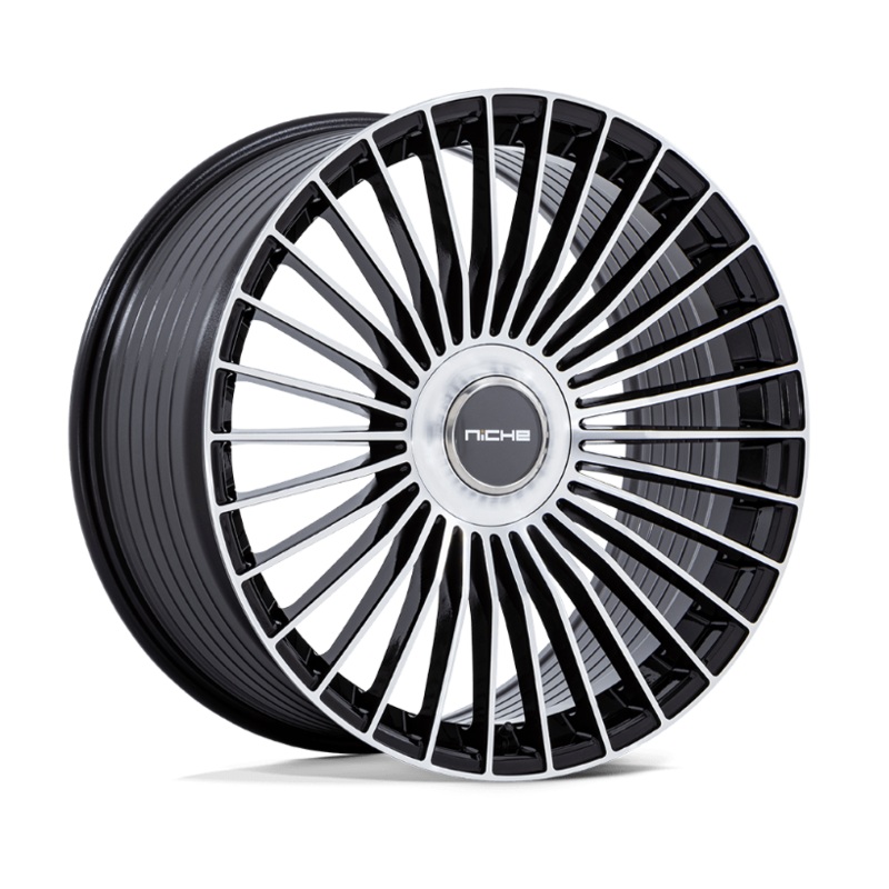 21" Niche NC282 Serene Gloss Black w/Machined Face