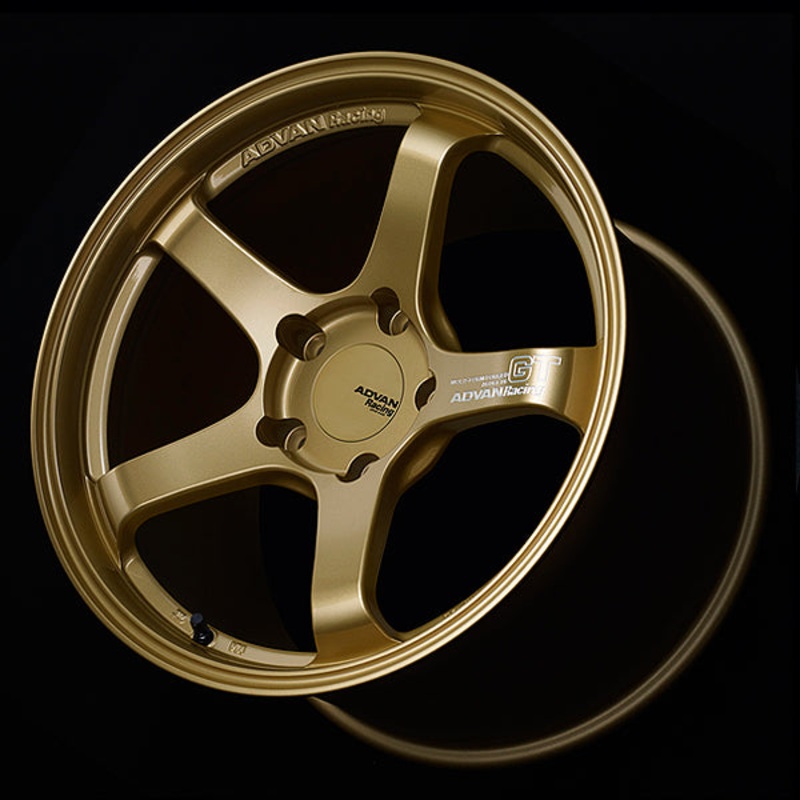 Advan GT Wheel for Porsche - 18x12.0 +47 | 5x130 | Racing Gold Metallic