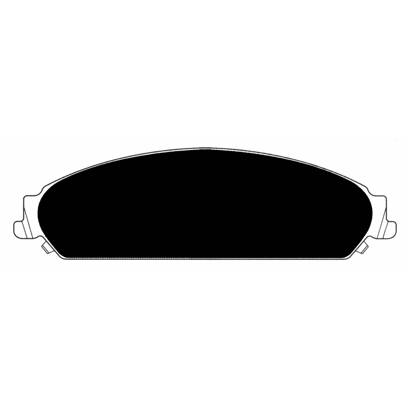 Porterfield Brake Pads for 2017 DODGE Charger V6 AWD