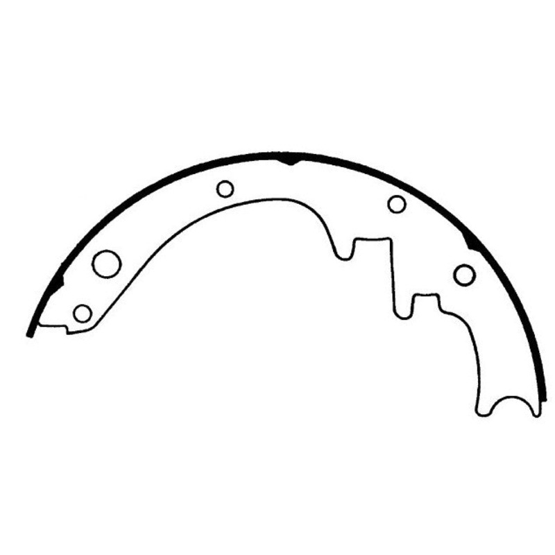 Porterfield Brake Shoes for 1969 MERCURY COUGAR V6 w/Front Drums