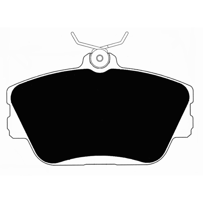 Porterfield Brake Pads for 2007 FORD TAURUS R/Drum