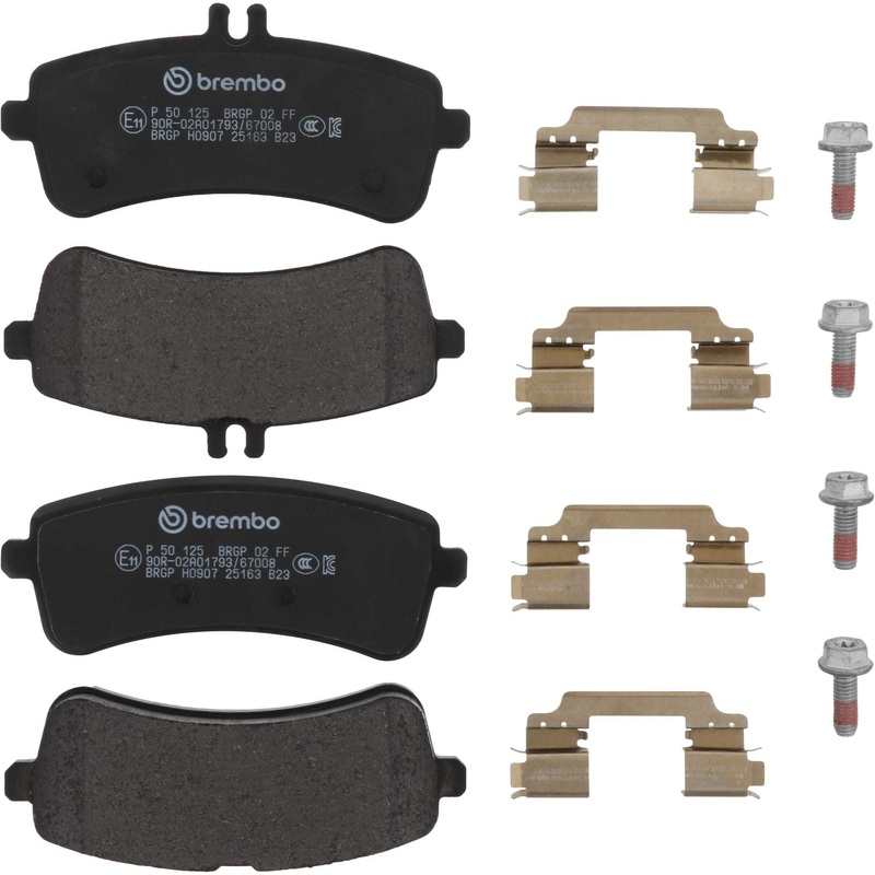 PRIME Low-Met Rear Disc Brake Pad Set - P50125