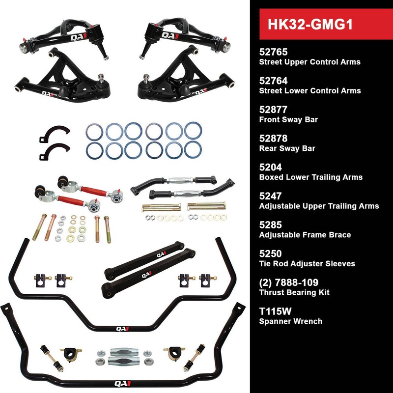 QA1 HK32-GMG1 Level 2 Full Vehicle Handling Kit 78-88 GM G-Body W/O Shocks