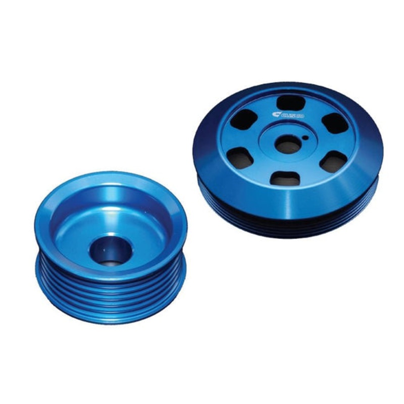 Cusco 02-14 WRX / 04-21 STI / 05-09 LGT Aluminum Pulley Set | 6A1-733-A
