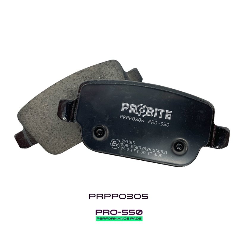 PRO-550 Performance Pads | Rears | W95mm H43mm D16mm