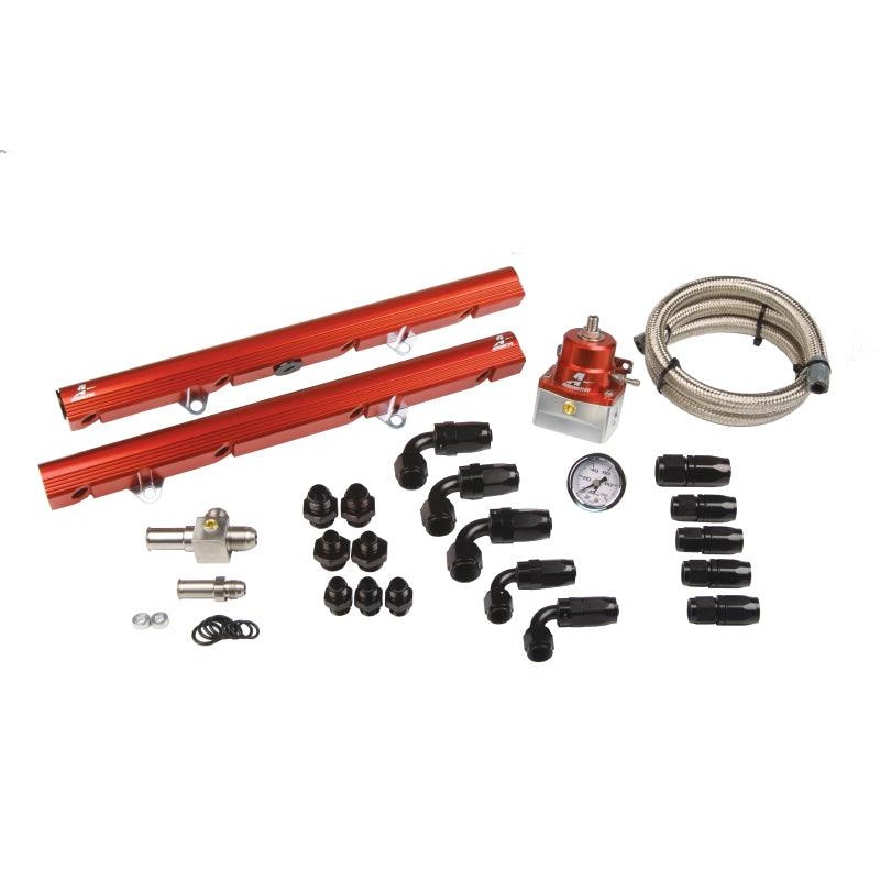 Aeromotive 5.0 Liter Ford Street Billet Fuel Rail System (Ford 5.0 86-98) 5/8in I.D.