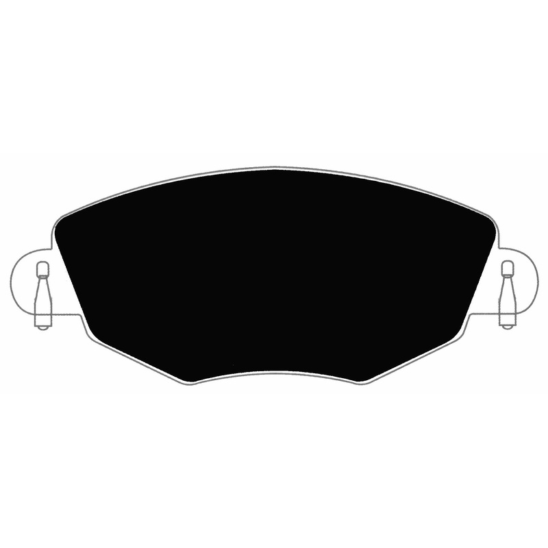 Porterfield Brake Pads for 2007 JAGUAR X Type