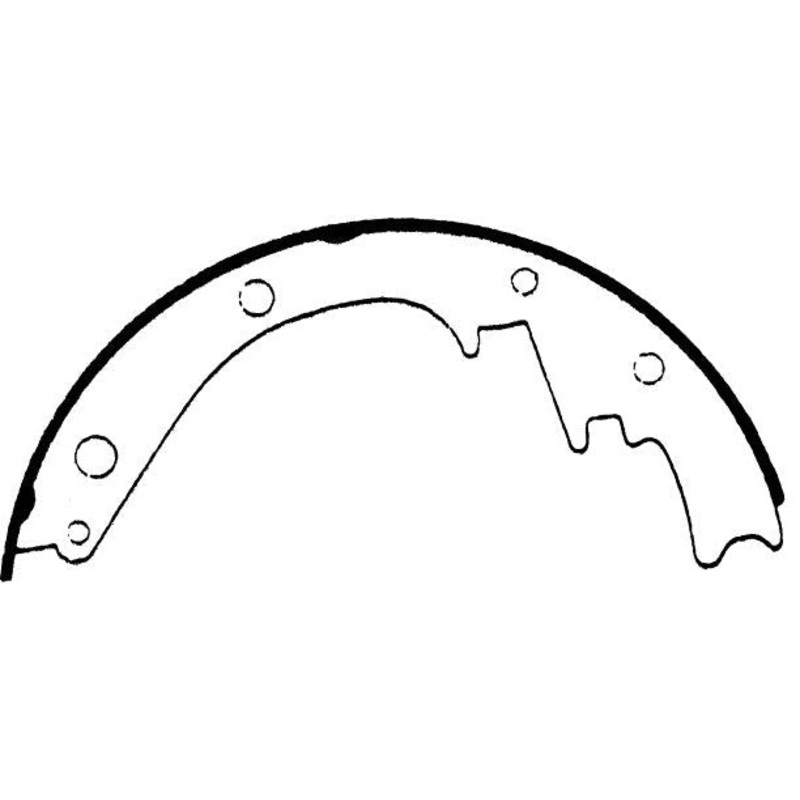 Porterfield Brake Shoes for 1998 GMC YUKON 4WD 4DR 11" Rear Shoe