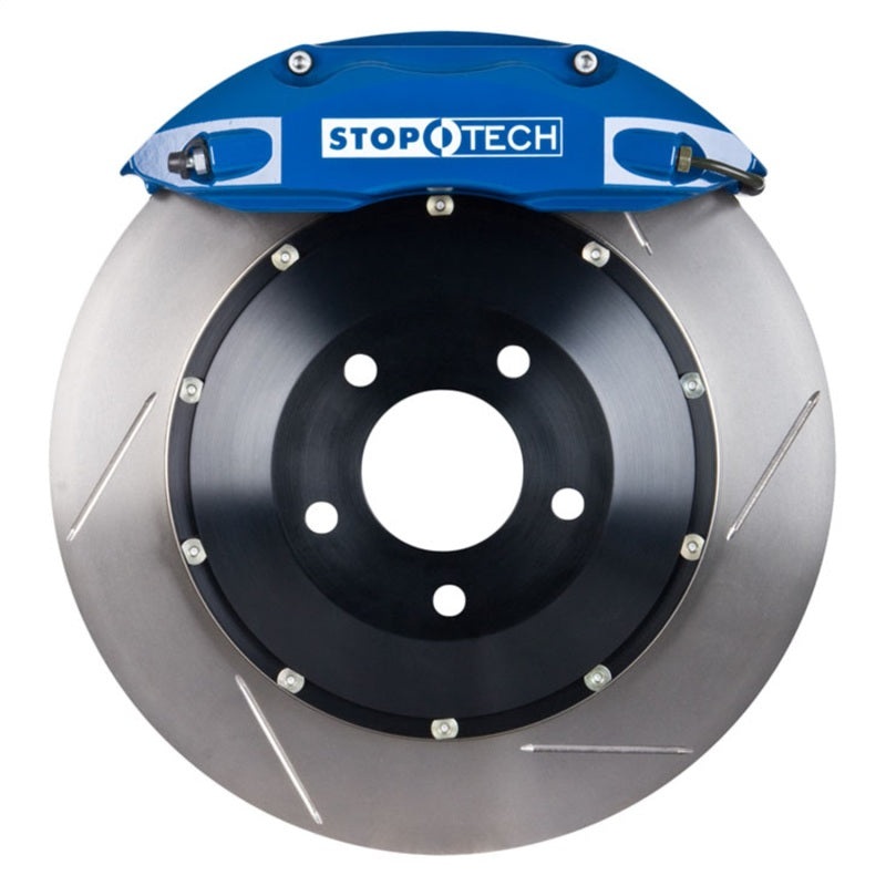 StopTech 88-91 BMW M3 Front BBK w/ ST-40 Blue Calipers 328 x 28 Slotted Rotors