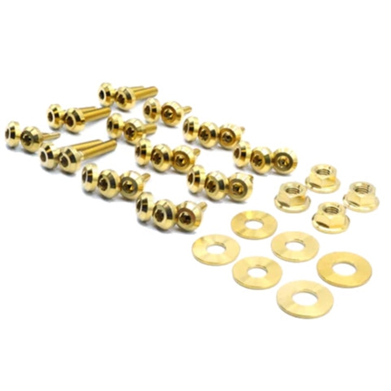 Dress Up Bolts Titanium Hardware Trunk Kit | 2005-2013 Chevrolet Corvette (CHE-016-Ti)