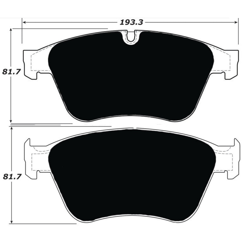 Porterfield Brake Pads for 2010 MERCEDES-BENZ ML63 AMG