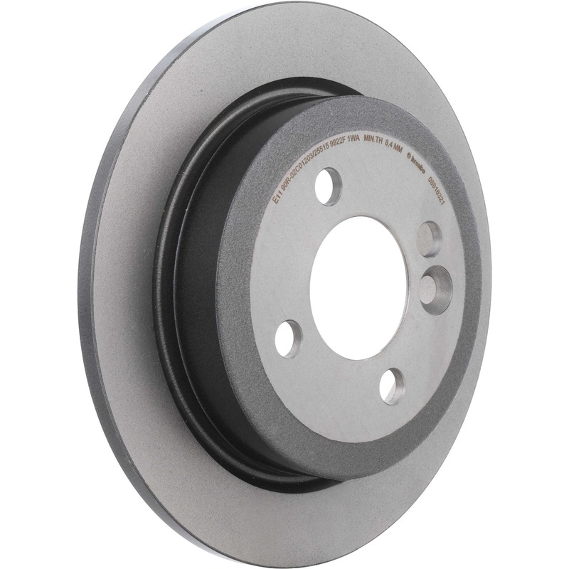 PRIME UV Coated Rear Disc Brake Rotor - 08.9163.21