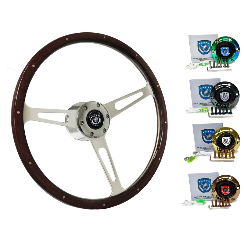 1999+ Volkswagen Golf Steering Wheel Kit | Deluxe Espresso Wood | ST3553A