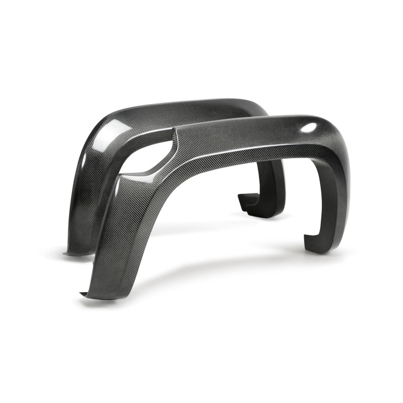 Anderson Composites 17-19 Chevy Colorado ZR2 Rear Carbon Fiber Fender Flares (Pair)