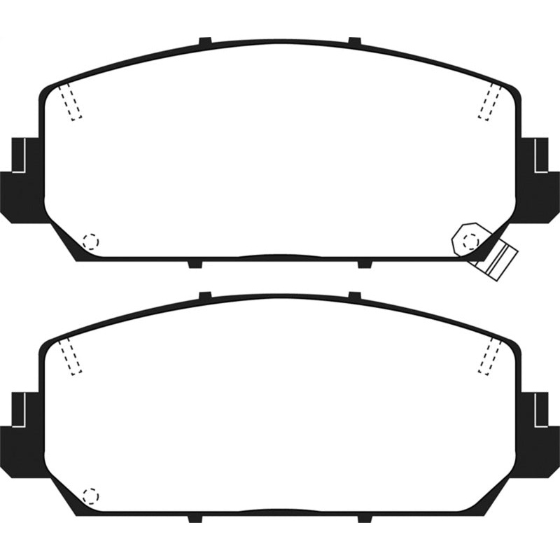 EBC 16+ Acura ILX 2.4 Yellowstuff Front Brake Pads