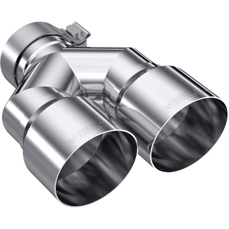 MBRP Single Wall Angle Cut Dual 4-Inch Outlet | Universal (T5183)