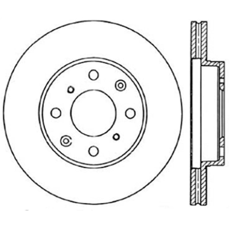 StopTech CryoStop Rotor - Front