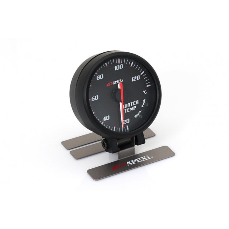 A'PEX-i ELII System Meters - Water Temp (Black Display / Black Ring)