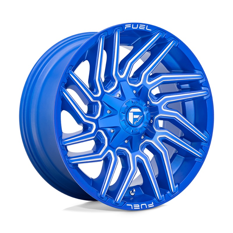 Fuel Wheels D774 Typhoon 20" 8x180 Anodized Blue Milled