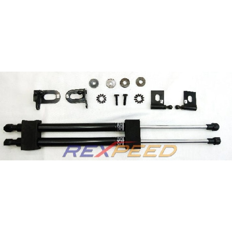 Rexpeed Black Series Hood Dampers Mitsubishi Evo X 2008-2015 | R103B