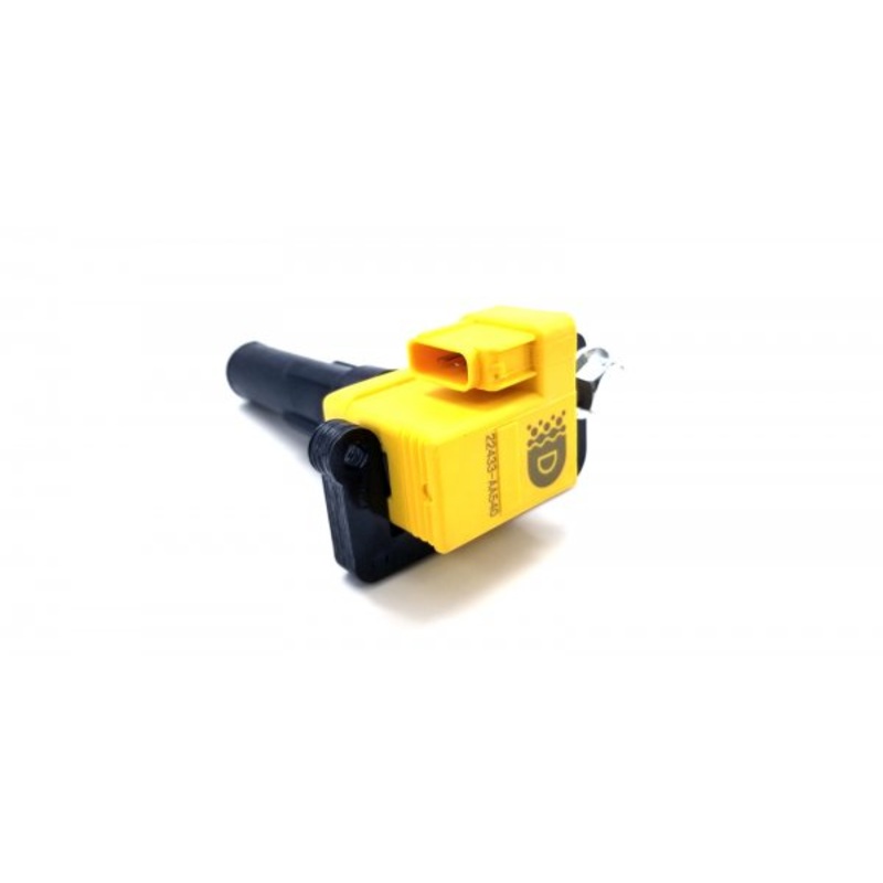 DELICIOUS TUNING 02-14 WRX / 04+ STI SET OF FOUR | 4 OEM+ COIL PACKS | YELLOW | DT_SUB1_COIL_R540