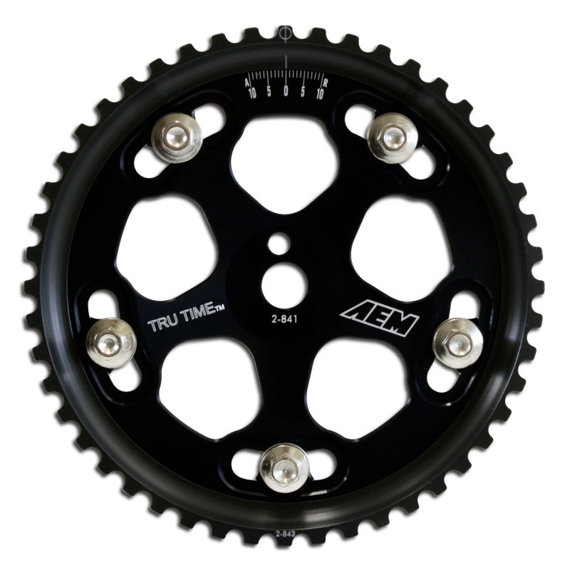 AEM Evo 8 & IX Black Tru-Time Cam Gear