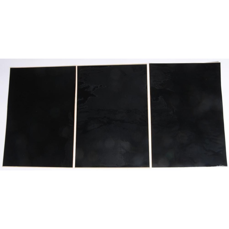 Universal Number Plate Black 3/Pack By D'Cor