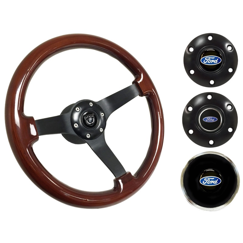 1968-78 Ford Fairlane Steering Wheel Kit | Mahogany Wood |  ST3127