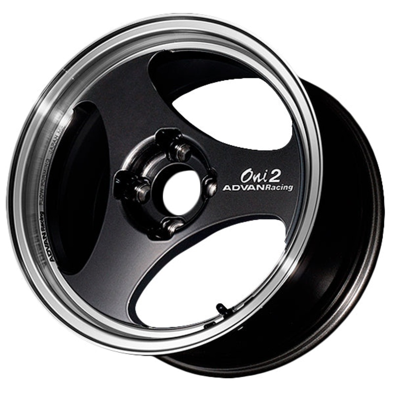 Advan Oni2 Wheel - 15x6.0 +38 | 4x100 | Machining & Black Gunmetallic