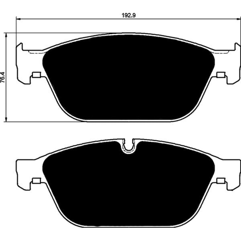 Porterfield Brake Pads for 2016 AUDI SQ5
