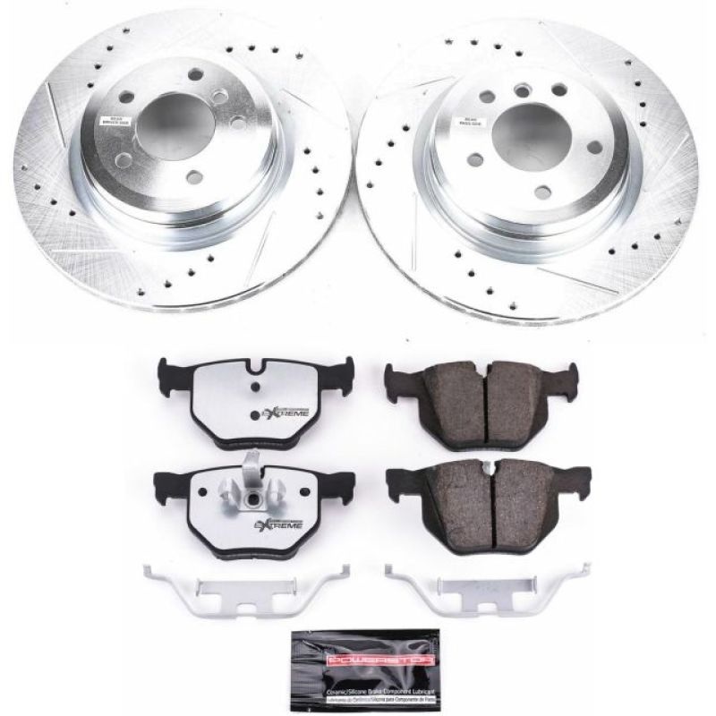 PowerStop Power Stop 11-13 BMW 335i Rear Z26 Street Warrior Brake Kit