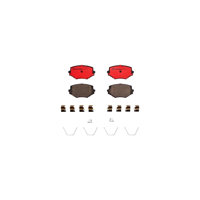 PRIME Ceramic Front Disc Brake Pad Set - P49020N