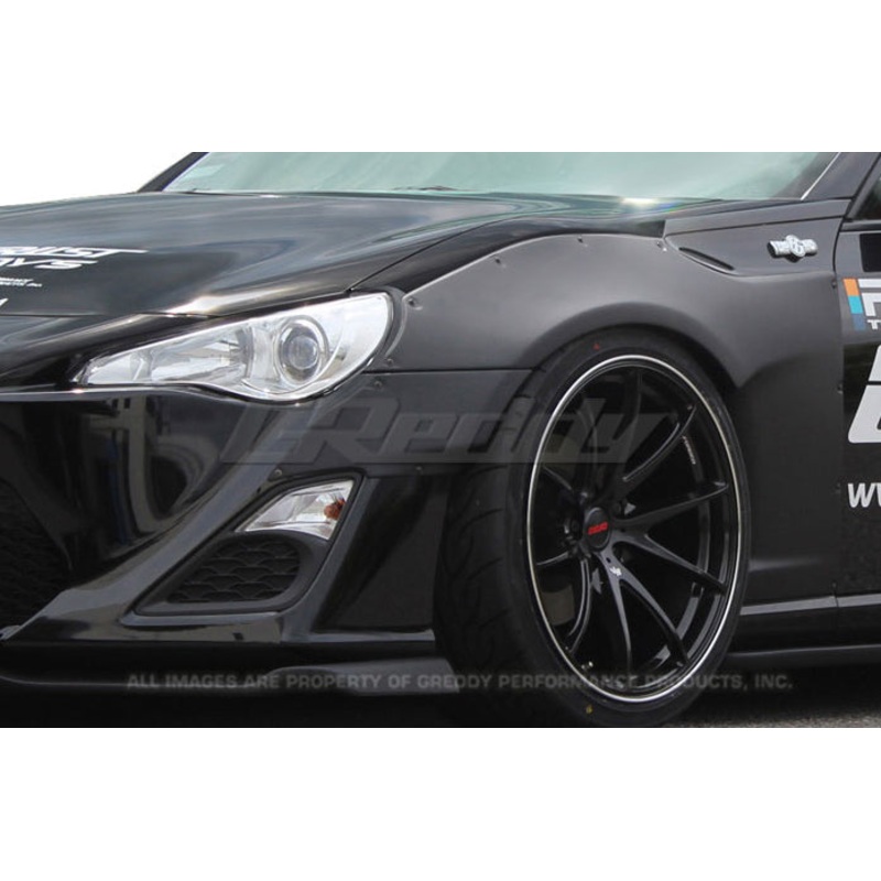 Rocket Bunny V1 Front Over-Fenders - 2013-2020 Subaru BRZ/Scion FR-S/Toyota GT86 (ZC6/ZN6)