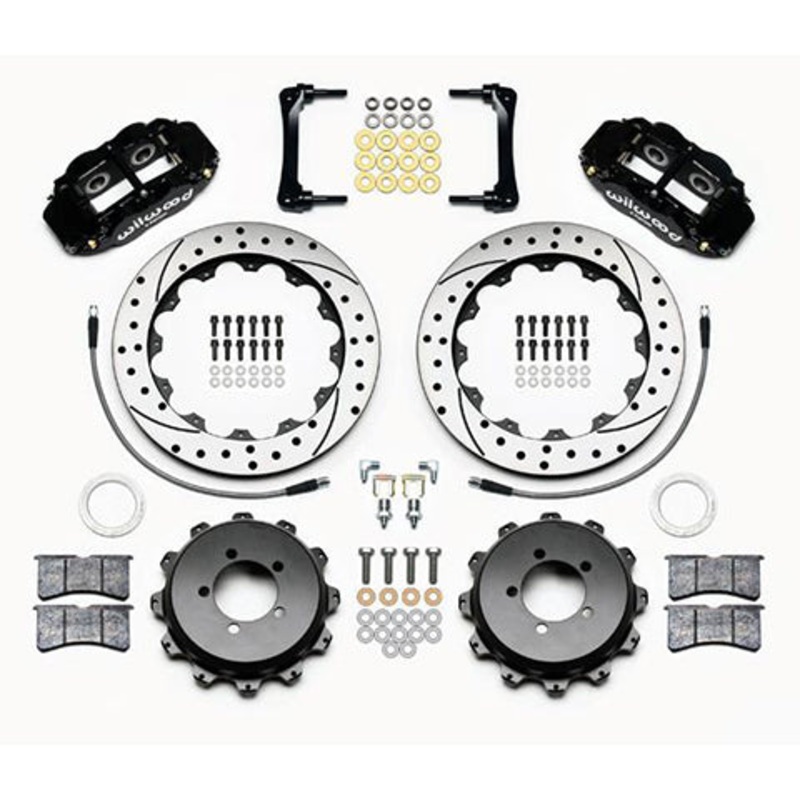 Wilwood 4R Rear Drilled Big Brake Kit | 2022 Subaru BRZ/Toyota 86 and 2013-2021 Subaru BRZ/Scion FR-S/Toyota 86 (140-12871-D)